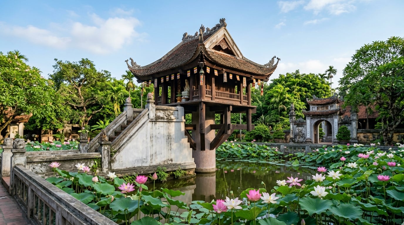 Hanoi - One Pillar Pagoda